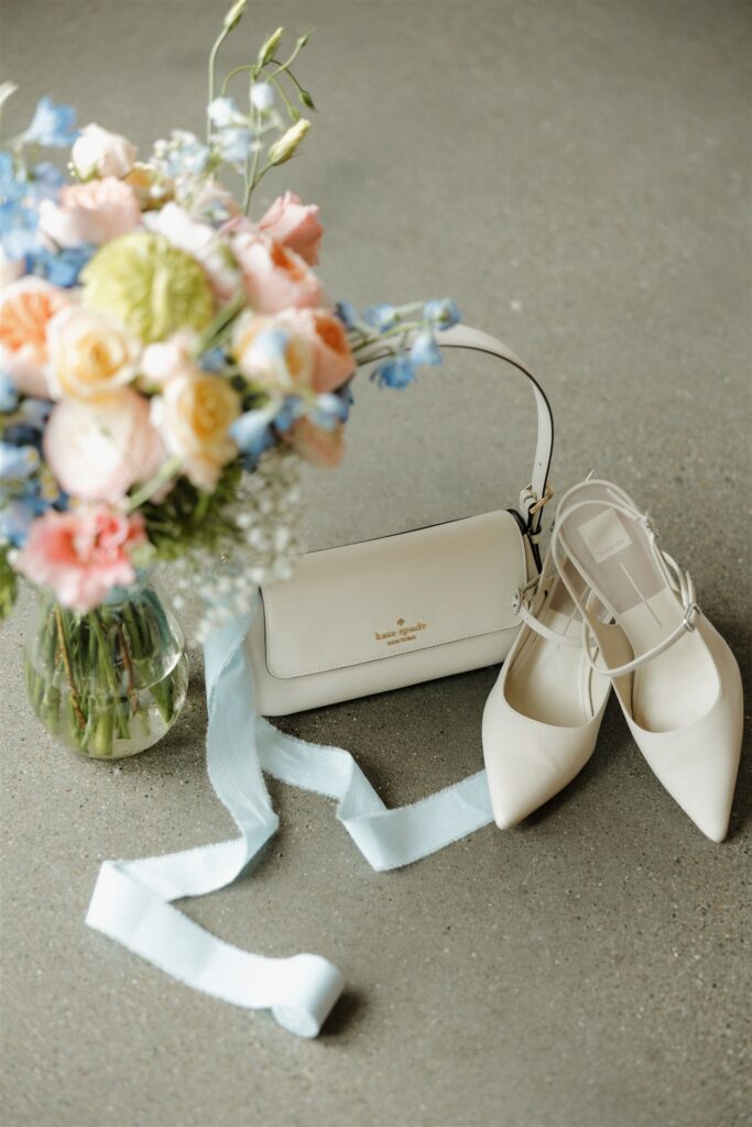 stunning and colorful wedding bouquet 