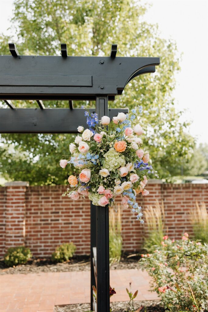 cute picture of the wedding ceremony