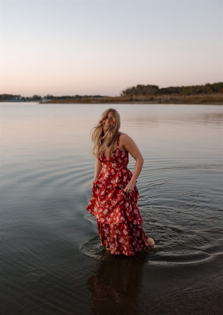 fun high school grad photos in southeast polk