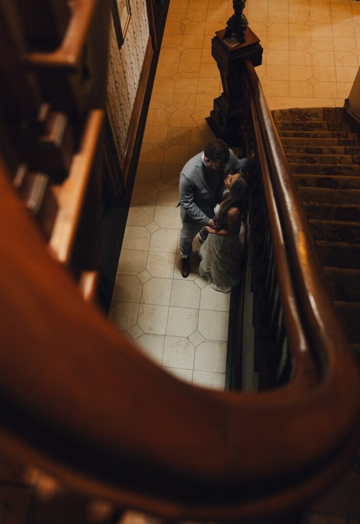 Inside Courtney & Alex’s Elegant Summer Wedding at The Renwick Mansion in Davenport Iowa