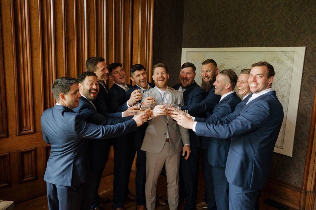 Inside Courtney & Alex’s Elegant Summer Wedding at The Renwick Mansion in Davenport Iowa