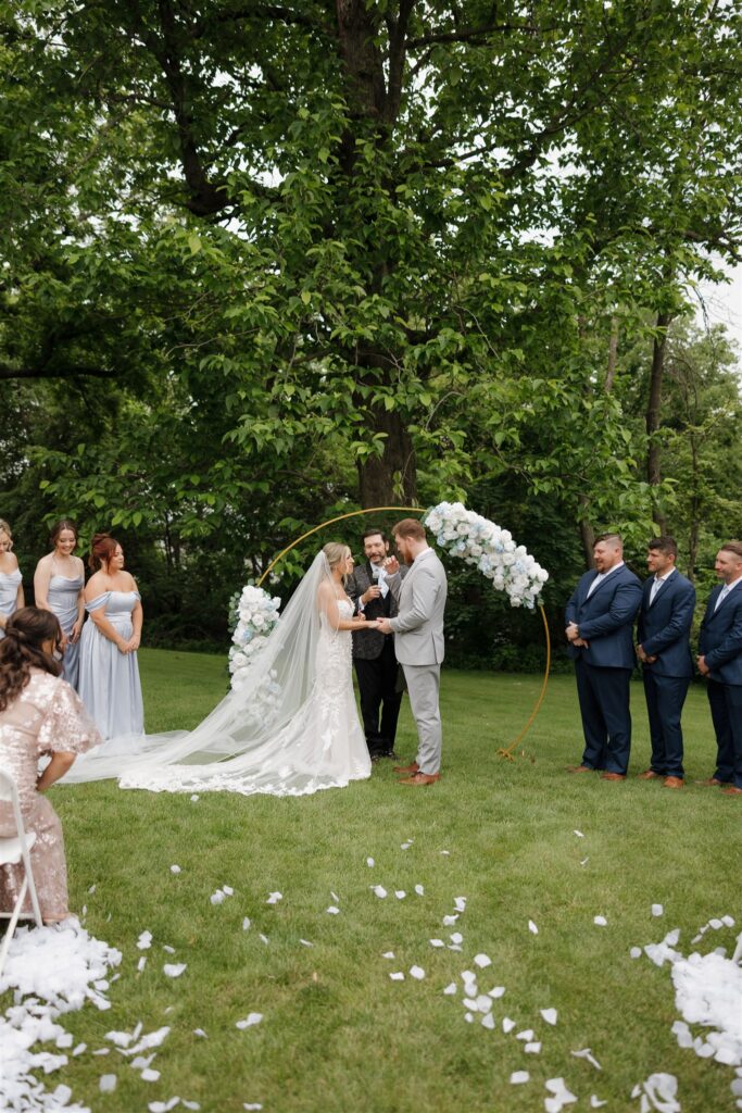 Inside Courtney & Alex’s Elegant Summer Wedding at The Renwick Mansion in Davenport Iowa
