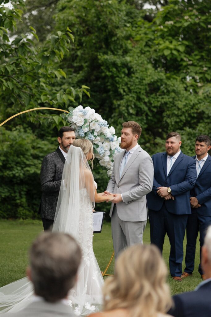 Inside Courtney & Alex’s Elegant Summer Wedding at The Renwick Mansion in Davenport Iowa