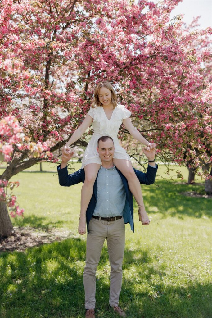 fun couple portraits in iowa