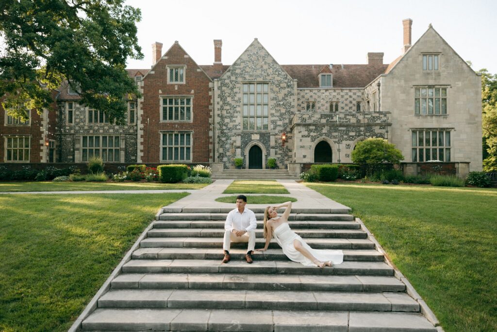 Salisbury House Engagement Session | Romantic Photos in Des Moines