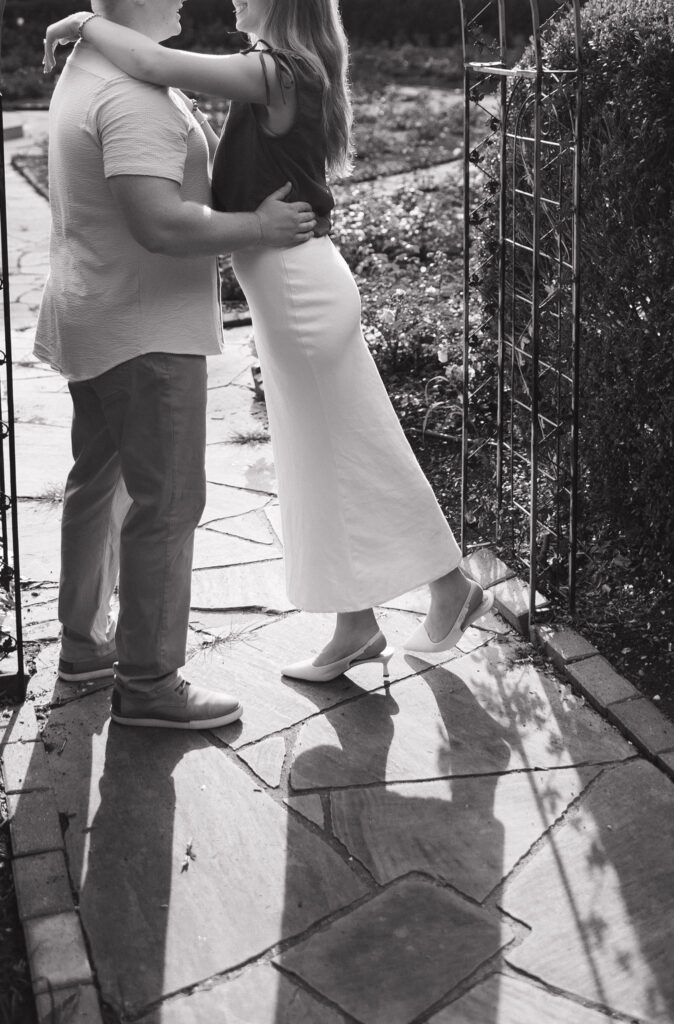 elegant and timeless engagement session