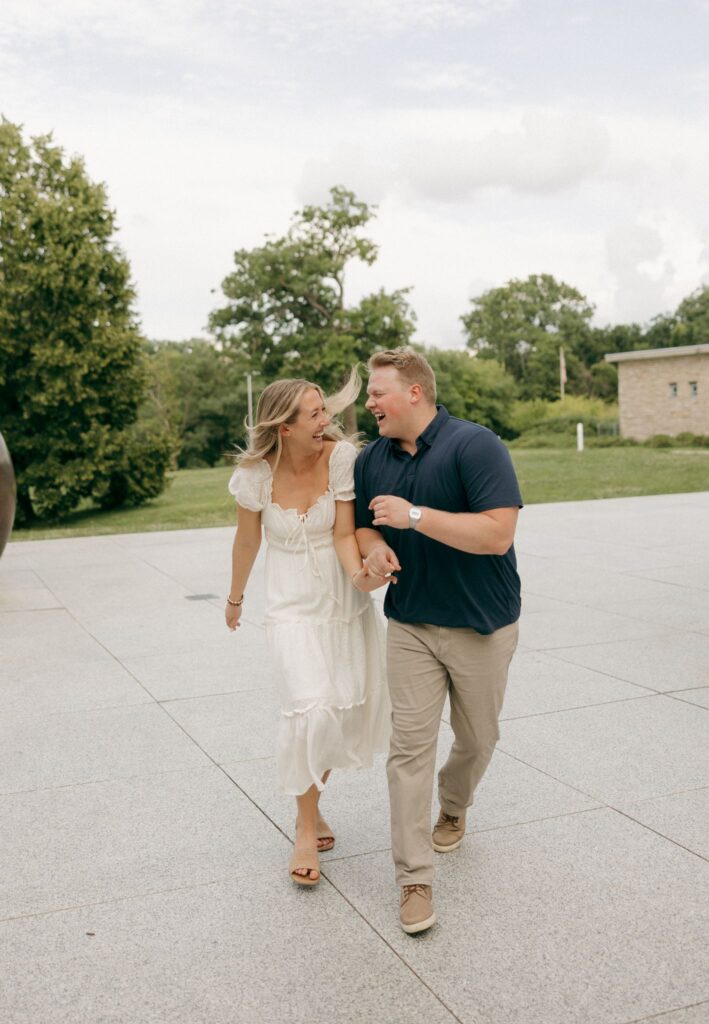romantic couple portraits in iowa